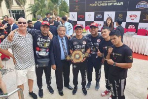 PH Army boxer wins vacant IBF belt