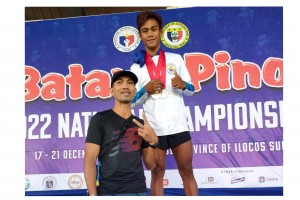 Bacolod lad rules in 2 athletics events in Batang Pinoy