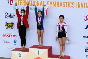 PH gymnast Tchelzy Maayo bags 5 golds in Indonesia tourney