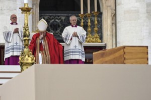 Pope Francis presides over Benedict XVI's funeral