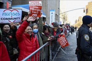 Over 7K nurses strike at 2 New York City hospitals