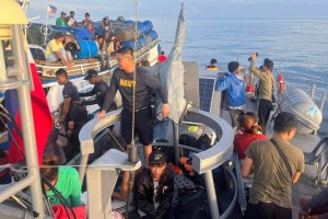 Navy rescues 28 passengers, crew of distressed vessel off Basilan