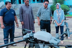 Basilan secures 2 drones to fight rubber fungal disease