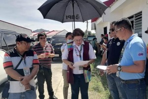 Antique LGU negotiates for relocation site drainage system