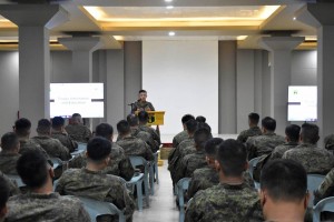 157 artillery troopers join mental health awareness drive