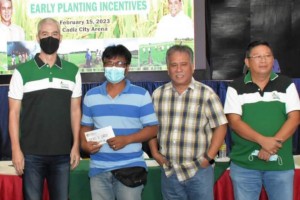 NegOcc grants P2-M early planting incentives to rice farmers