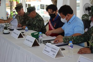 Occidental Mindoro town donates skills training area for soldiers