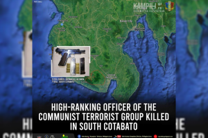 High-ranking NPA leader slain in South Cotabato clash