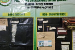 PDEA-BARMM busts cop, 2 others in Cotabato City anti-drug op