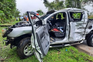 2 dead, 4 hurt in Leyte road crash