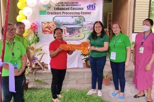 N. Cotabato cassava farmers get upgraded processing center