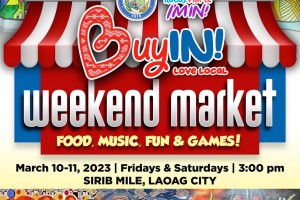 2-day Laoag weekend market offers food, music, fun