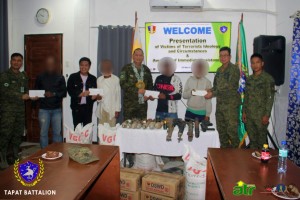 4 BIFF extremists yield in Sultan Kudarat