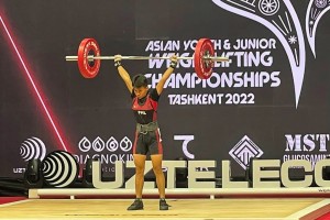 5 athletes to join youth world weightlifting tourney  