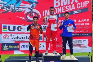 Fil-Am Coo clinches silver medal in Indonesia BMX Cup 1