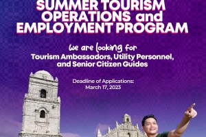 Ilocos Norte to hire 220 tourism ambassadors