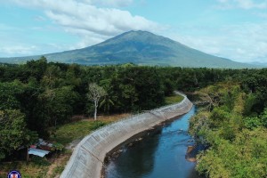 P190-M flood protection structures completed in Camarines Sur