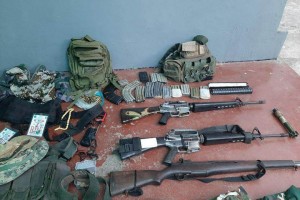  War matériel seized after troops, ASG clash in Basilan
