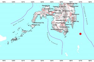 Magnitude 5.4 quake jolts Davao Oriental