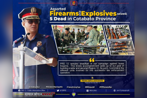 5 private armed group members killed in N. Cotabato shootout