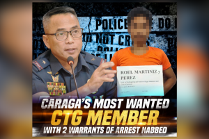 Caraga’s most wanted NPA rebel falls in Surigao Sur