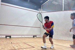 Squash player Buraga reaches PH Satellite Series 2 second round 