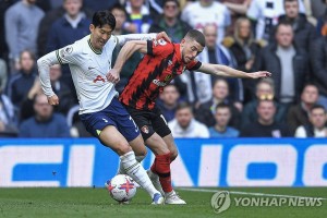 Son Heung-min scores in 2nd consecutive Premier League match 