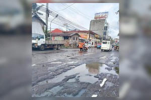 Damaged portion of Samar highway gets low maintenance fund