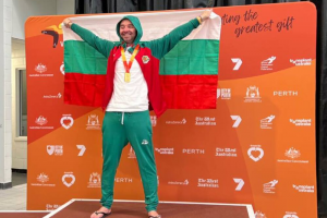 Bulgarian heart, kidney transplantee wins swimming gold