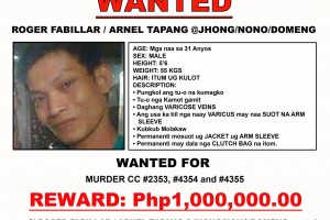 P1-M bounty for NPA hitman’s head in Negros