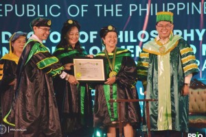 State-run university confers honorary degree on First Lady