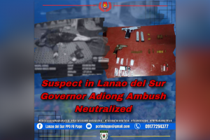 Alleged mastermind in Lanao Sur guv ambush killed in police op