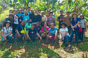 DA trains banana farmers in 3 Caraga towns on production