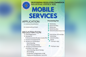 Upcoming PRC mobile services in Siargao Island lauded