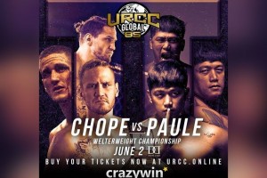 Filipino challenges URCC welter holder Chope