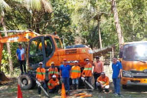 DPWH readies manpower, equipment for Typhoon Mawar