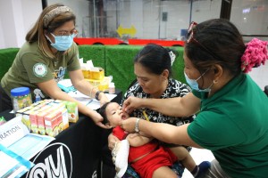 8M kids vaccinated vs. measles, rubella