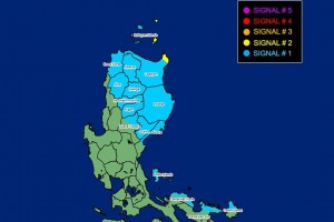 Signal No. 2 up in parts of N. Luzon as Betty accelerates