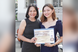 Agusan Norte fetes resident who topped the 2023 LET exam