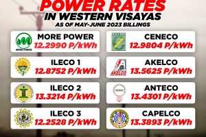 93K Iloilo City consumers welcome lower May-June power rate