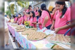 Pangasinan town serves over 2K kilos of native rice cake