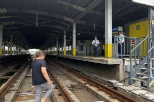 Rail lines resume ops after magnitude 6.3 quake