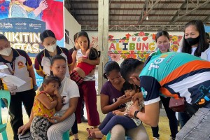 Tarlac exceeds vax rate target for measles, polio