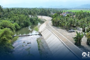 DPWH completes road, flood control projects in Aurora