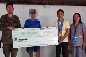 P5.5M cash aid released to over 100 ex-rebels in Visayas