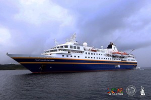 Cruise ship passengers visit Bucas Grande in Surigao Norte