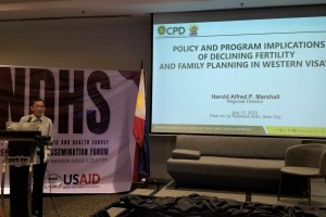 Declining fertility rate to hasten development in W. Visayas