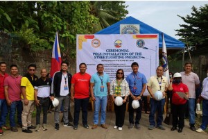 Kidapawan starts P7-M streetlight project from SGLG incentive