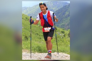 Filipino trail runner gears up for 100-mile French race