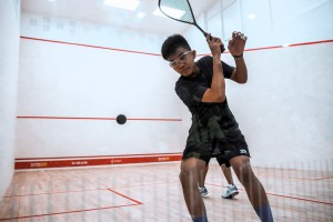 Squash player Buraga advances to Borneo Junior Open semis